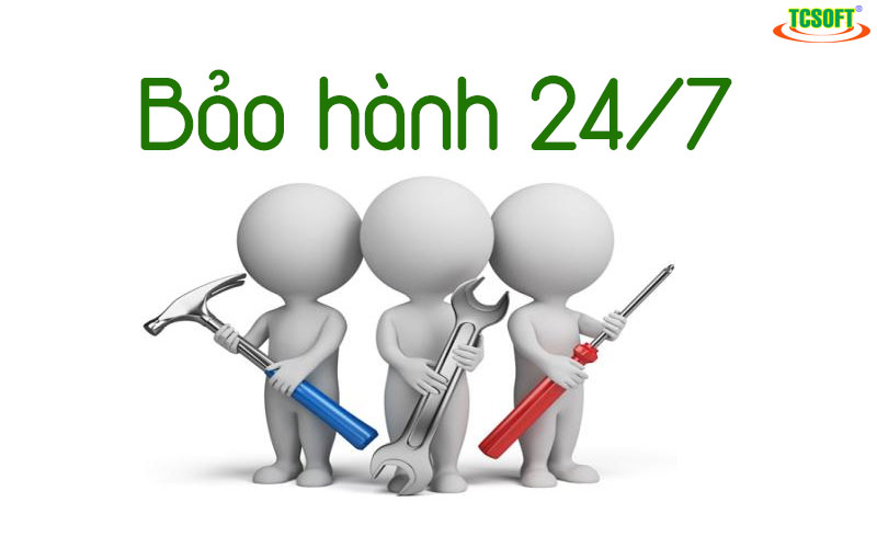 Dịch vụ bao hành và hỗ trợ 24/7